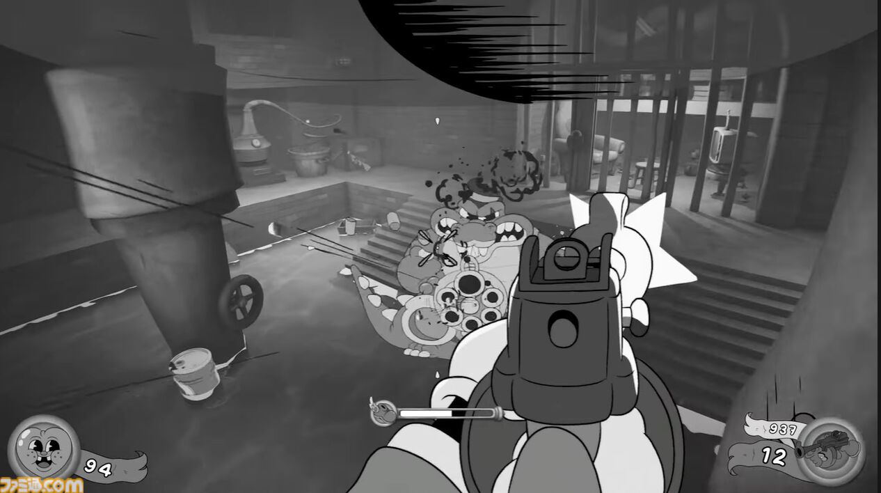 MOUSE: P.I. For Hire』カートゥーン調のシューティングゲーム。どこか