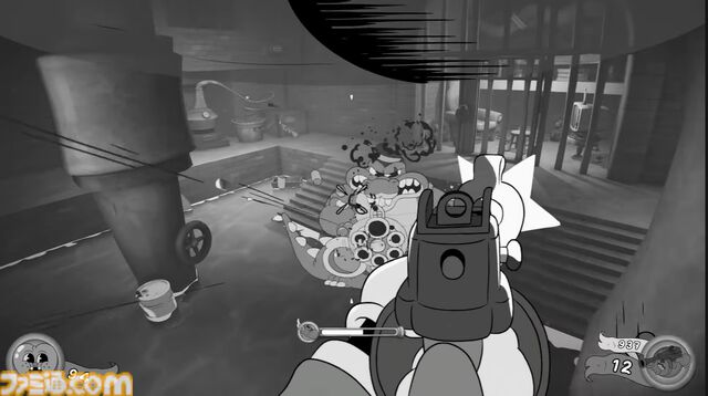 『MOUSE: P.I. For Hire』カートゥーン調のFPSシューティングゲーム。どこか懐かしい見た目のネズミの刑事が活躍。BGMがジャズなのも雰囲気ばっちり
