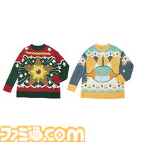 『ポケモン』ヌマクローのセーターのインパクトがすごい。クリスマステーマのグッズが10月26日にポケモンセンターで発売