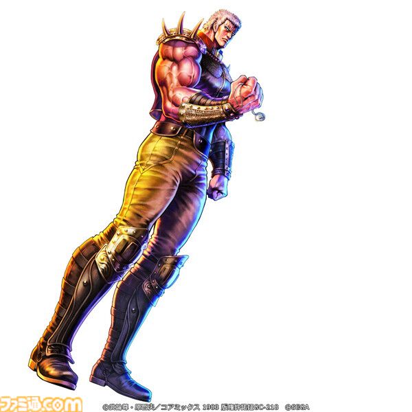 北斗の拳 ラオウ 海のリハクと戦っているシーン セル画+動画 A14
