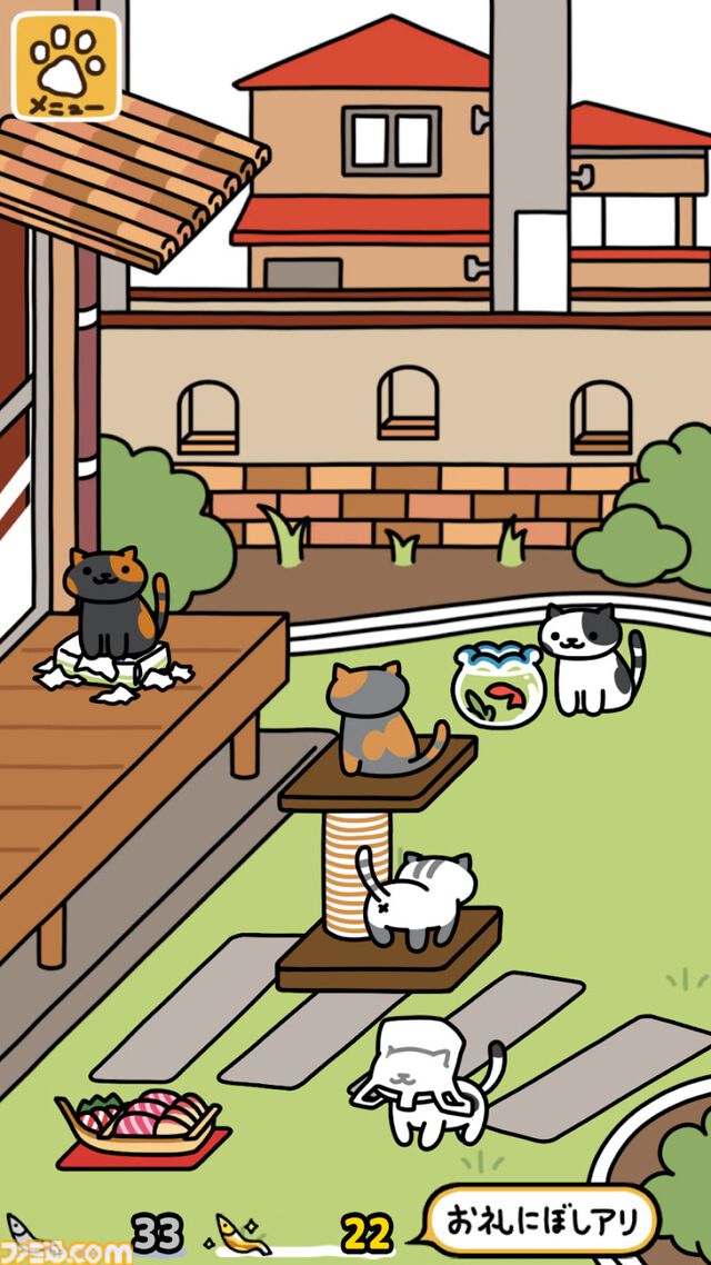 『ねこあつめ2』配信スタート。3000万DL超えの猫癒しゲームがパワーアップ。おでかけ実装や新しいねこたちが仲間入り