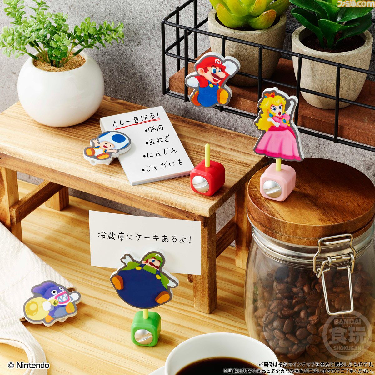 『スーパーマリオブラザーズ ワンダー』のパネル型クリップスタンドが本日（10/21）発売。たくさんコレクションして、自分だけのワンダーな空間を作り出そう