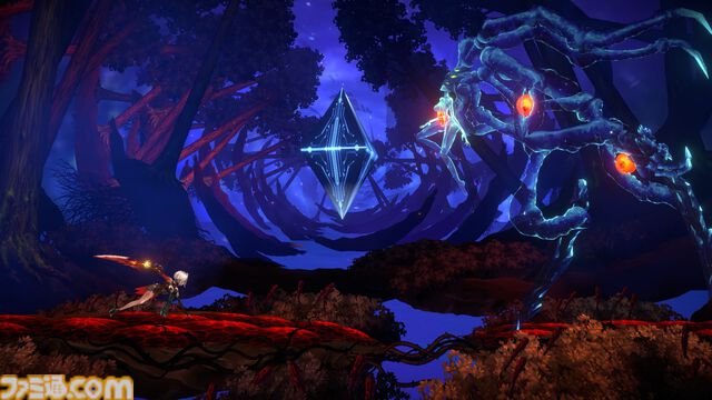 『AWAKEN: Astral Blade』美少女サイボーグが自身の起源を探る2Dアクション、10/22発売。幅広い速度のコンボ攻撃でミュータント生物を斬り倒す