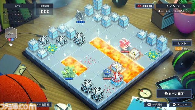 『ゴジラ ボクセルウォーズ』Switch版が2025年2月20日に発売。ボクセルのゴジラやキングギドラたちを操作するストラテジーゲーム