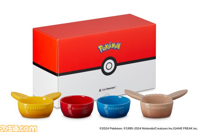 『ポケモン』ピカチュウの尻尾がかわいい鍋やモンスターボール型マグが登場。ル・クルーゼとのコラボキッチン用品第2弾が11月6日発売