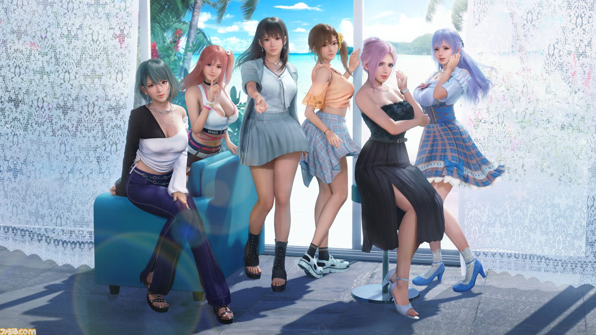 DOAXVV』新作恋愛ゲーム『ヴィーナス バケーション プリズム DOAXVV』新作恋愛ゲーム『ヴィーナス バケーション プリズム