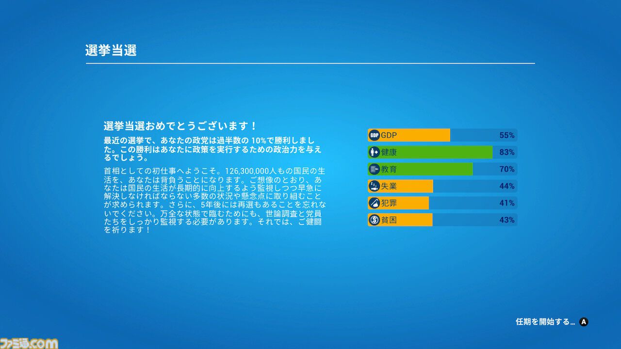 『デモクラシー4』コンソール版が発売。国の元首になって税金管理やフェイクニュースで民衆をコントロール。さまざまなアイデアが実現できる国家運営シミュレーション