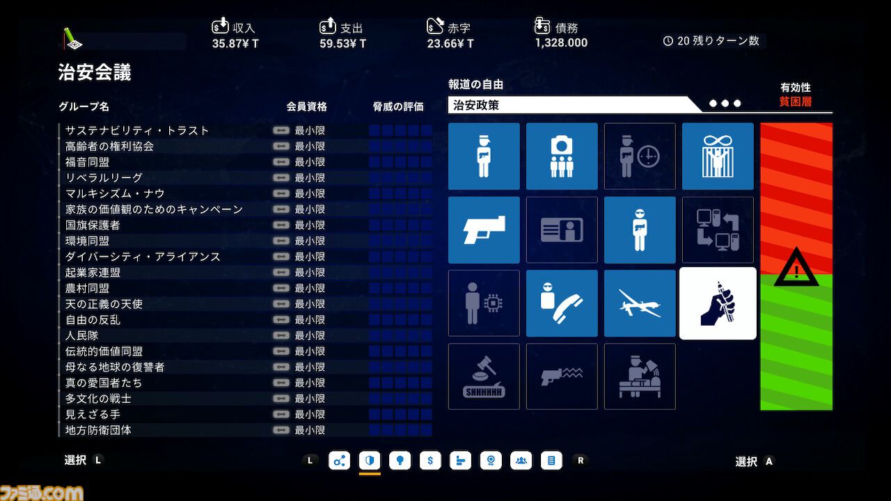 『デモクラシー4』コンソール版が発売。国の元首になって税金管理やフェイクニュースで民衆をコントロール。さまざまなアイデアが実現できる国家運営シミュレーション