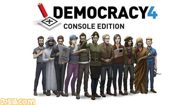 『デモクラシー4』コンソール版が発売。国の元首になって税金管理やフェイクニュースで民衆をコントロール。さまざまなアイデアが実現できる国家運営シミュレーション