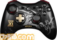 MSI×『モンハン』コラボコントローラ“FORCE GC30 MONSTER HUNTER EDITION”