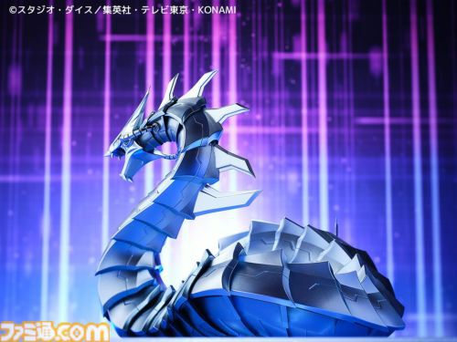 『遊戯王』サイバー・ドラゴンがフィギュアとなって登場、約30cmのビックサイズ。メタリック塗装も相まって劇中さながらのかっこよさに