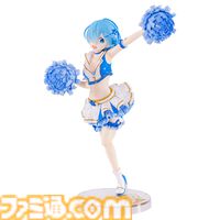 『リゼロ』新作一番くじが本日（10/26）発売。頑張るあなたにエールを送るエミリア＆レムのチア衣装フィギュアが最高にかわいい