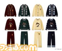 『ハリー・ポッター』各寮モチーフのカーディガン、スウェット、ニットガウンなどアパレル＆雑貨が11月1日12時より公式ECサイトにて発売