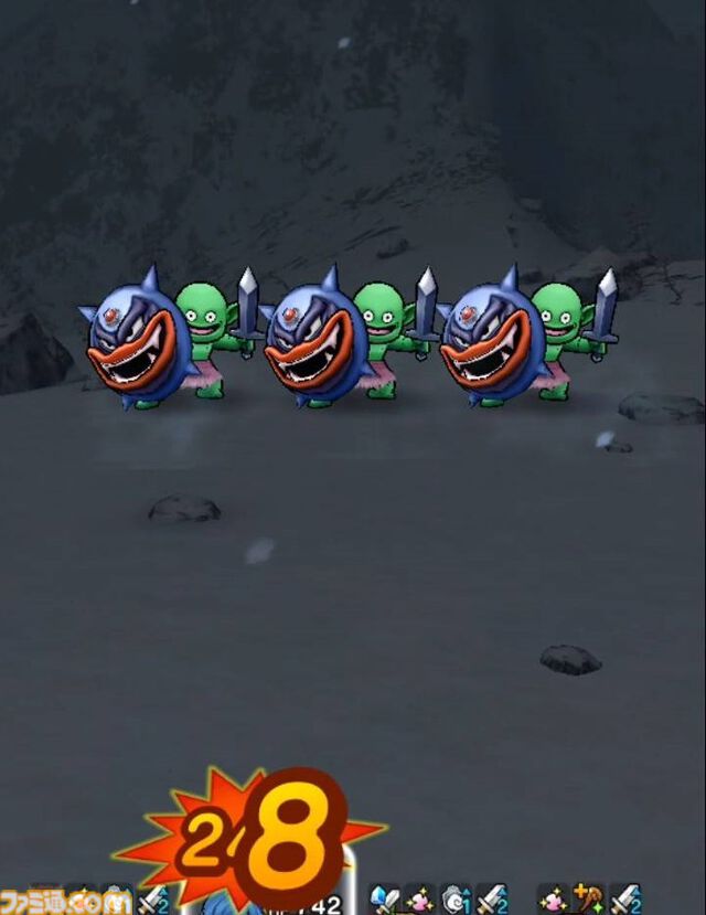 【ドラクエウォーク攻略】ストーリークエスト16章4話のボス攻略――物理は反撃される危険があるので呪文やブレスで攻撃しよう