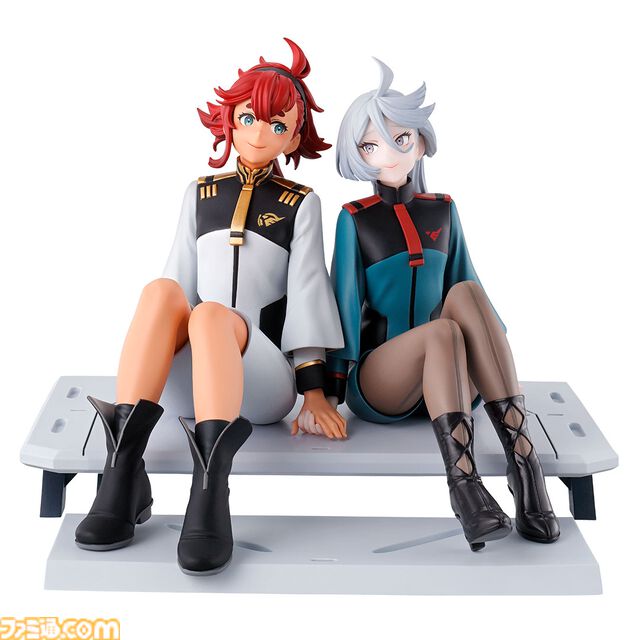 『ガンダム 水星の魔女』新作一番くじが本日（10/29）発売。24話エンドカードのスレッタ＆ミオリネが立体化、幸せそうな笑顔が沁みる