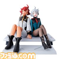 『ガンダム 水星の魔女』新作一番くじが本日（10/29）発売。24話エンドカードのスレッタ＆ミオリネが立体化、幸せそうな笑顔が沁みる