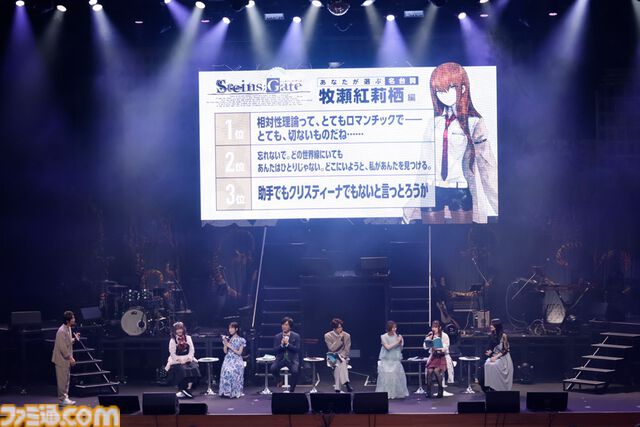 『シュタゲ』15周年イベントリポート。宮野真守さんをはじめとするラボメンたちの名セリフの生朗読は感涙必至。アーティスト陣によるライブパフォーマンスも大盛況