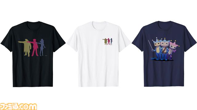 『逆転検事1&2 御剣セレクション』3人異議あり！、タイホくんファミリーのTシャツが新登場。『祇（くにつがみ）』のTシャツも新たに追加