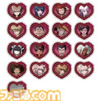 『ダンガンロンパ』シリーズ公式グッズが受注開始。霧切や七海たちのテレ顔を描いたアクリルバッジ、怒った表情をデザインした缶バッジなど