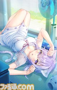 猫又おかゆ主演ゲーム『おかゆにゅ～～む！』パッケージ版の予約受付がスタート。エビテン、あみあみなどで描き下ろし特典も展開