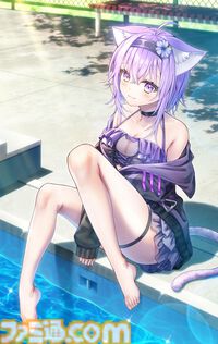 猫又おかゆ主演ゲーム『おかゆにゅ～～む！』パッケージ版の予約受付がスタート。エビテン、あみあみなどで描き下ろし特典も展開