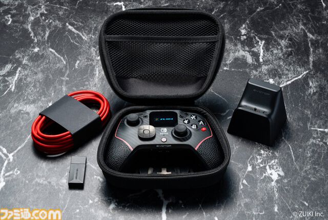 Switch対応コントローラー“EVOTOP”はタッチパネルモニター搭載。PC不要で細かく操作設定できる高機能モデル。本日（10/31）より予約開始