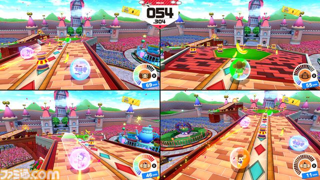 『スーパーモンキーボール バナナランブル』全30ステージをプレイできる体験版が配信。爽快感のある新アクションやギミック満載のステージを体験しよう