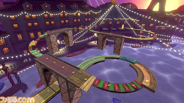 『スーパーモンキーボール バナナランブル』全30ステージをプレイできる体験版が配信。爽快感のある新アクションやギミック満載のステージを体験しよう