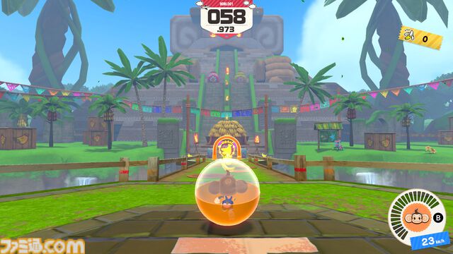『スーパーモンキーボール バナナランブル』全30ステージをプレイできる体験版が配信。爽快感のある新アクションやギミック満載のステージを体験しよう