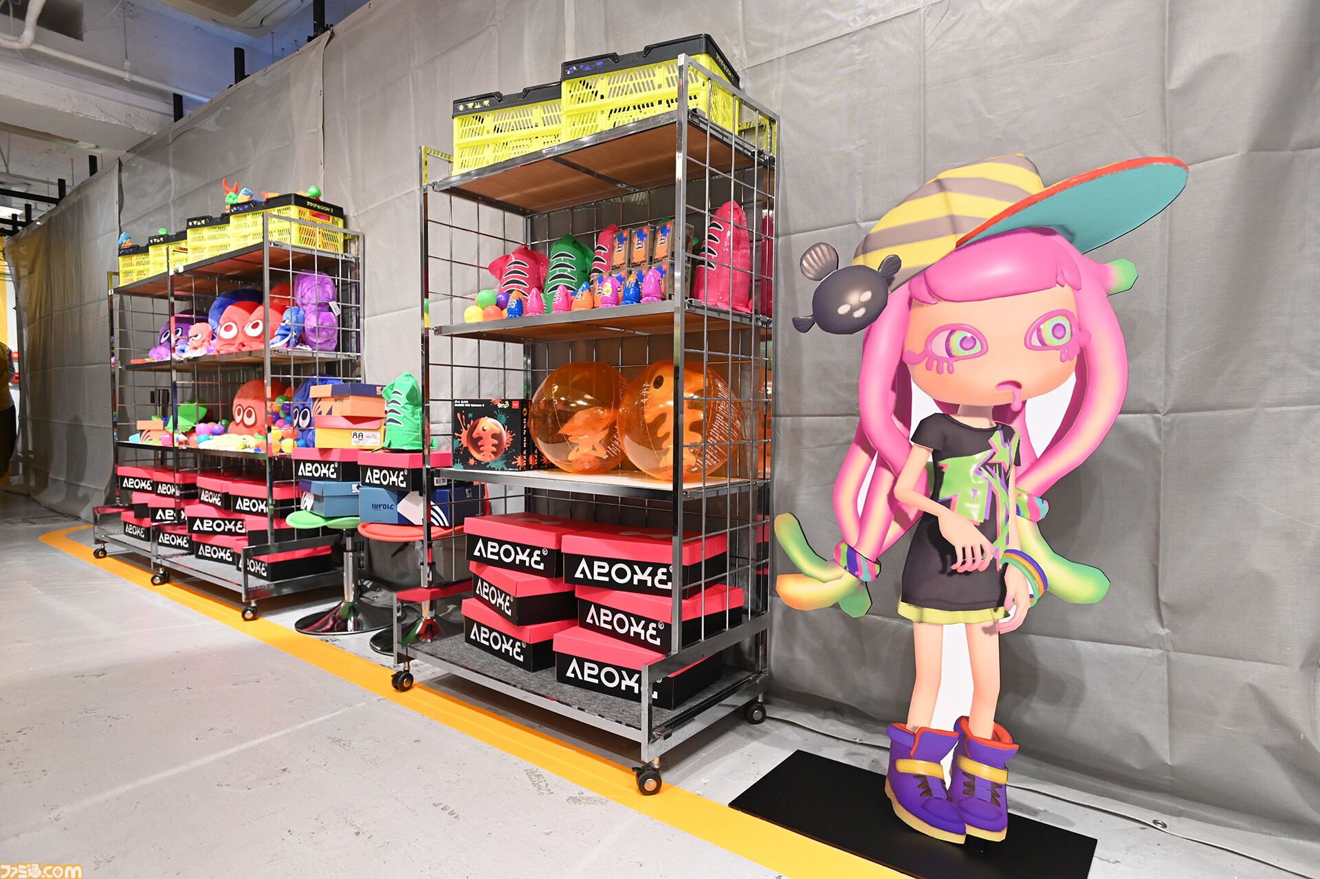 スプラ3』×ZOZOコラボ第2弾の“ポップアップイベント in 原宿”で