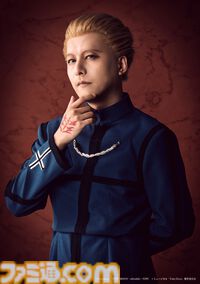ミュージカル『Fate/Zero』キャスト情報が公開。切嗣役を新木宏典、セイバー役を秋野祐香、言峰役を北園涼、キャスター役を吉田メタルが演じる