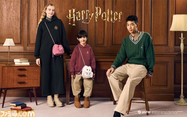 『ハリー・ポッター』4つの寮をイメージしたパーカー・セーターや、ヘドウィグ・ピグミーパフのふわふわポーチがGUで販売
