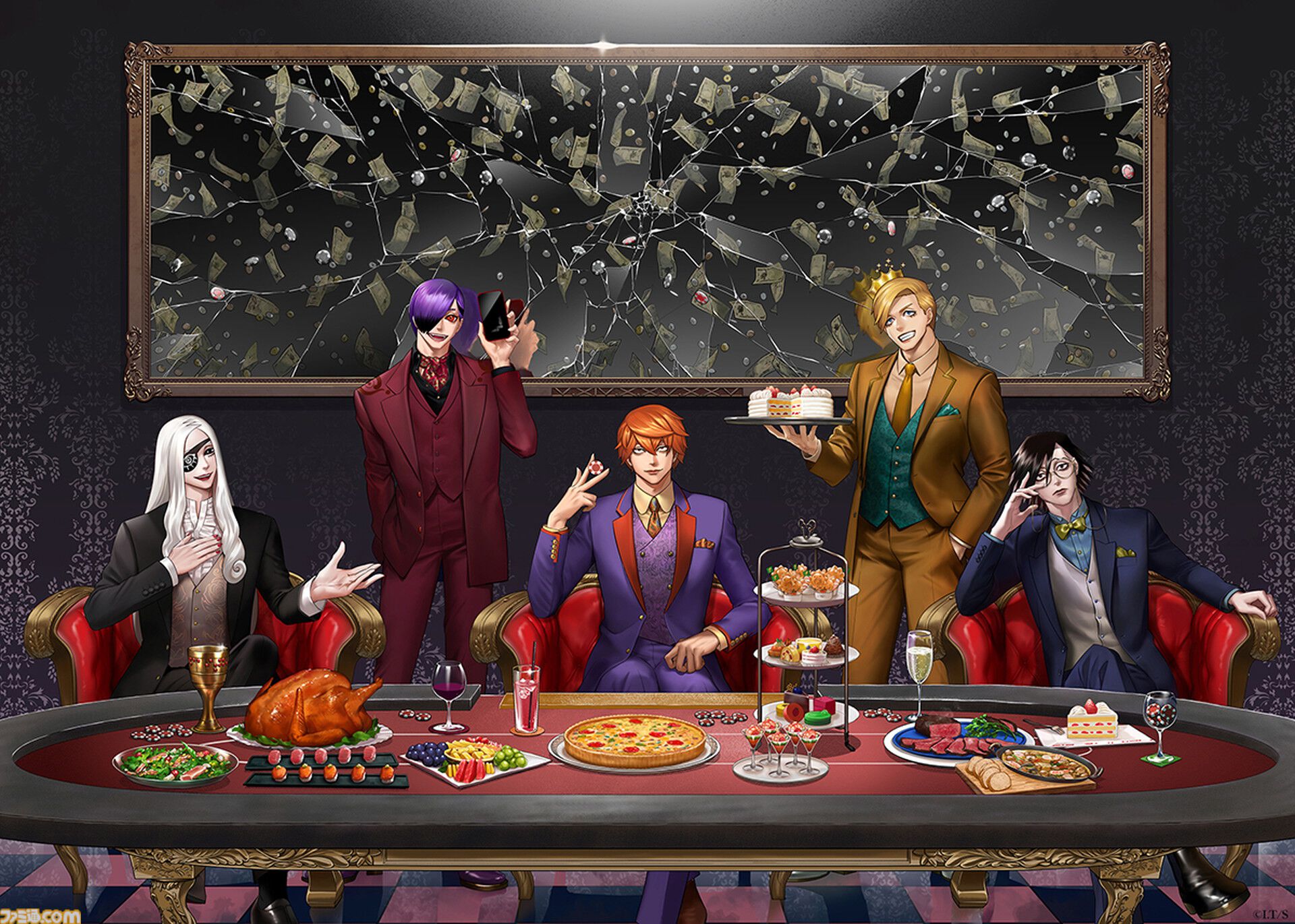 ヤンジャンビッグポスター　ジャンケットバンク　当選 田中一行 /『ジャンケットバンク』 (@itch_itch) / X