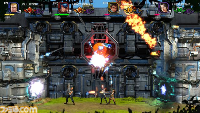『魂斗羅 オペレーションガルガ』ビルの3Dクリスタルが付属するセットが予約開始。エビテン特典は限定アクリルキーホルダー