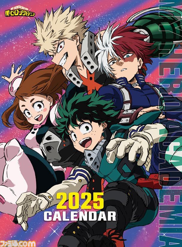2025年カレンダーまとめ『ワンピース』『ダンダダン』『呪術廻戦』『ポケモン』などアニメ・漫画・声優の壁掛け＆卓上カレンダーで来年に備えよう