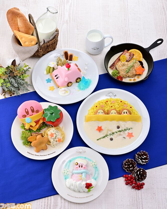 【カービィカフェ】冬限定メニューが11月13日より順次販売。ワドルディたちが身をよせて眠るホワイトシチューが超キュート