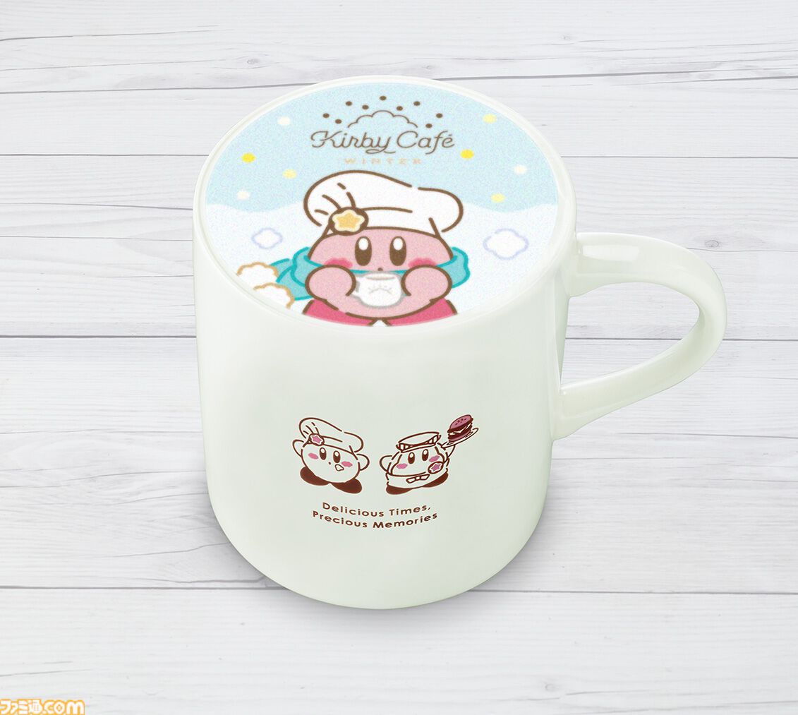 カービィカフェに冬の新メニューが登場!雪をモチーフとした カービィカフェに冬の新メニューが登場!雪をモチーフとした