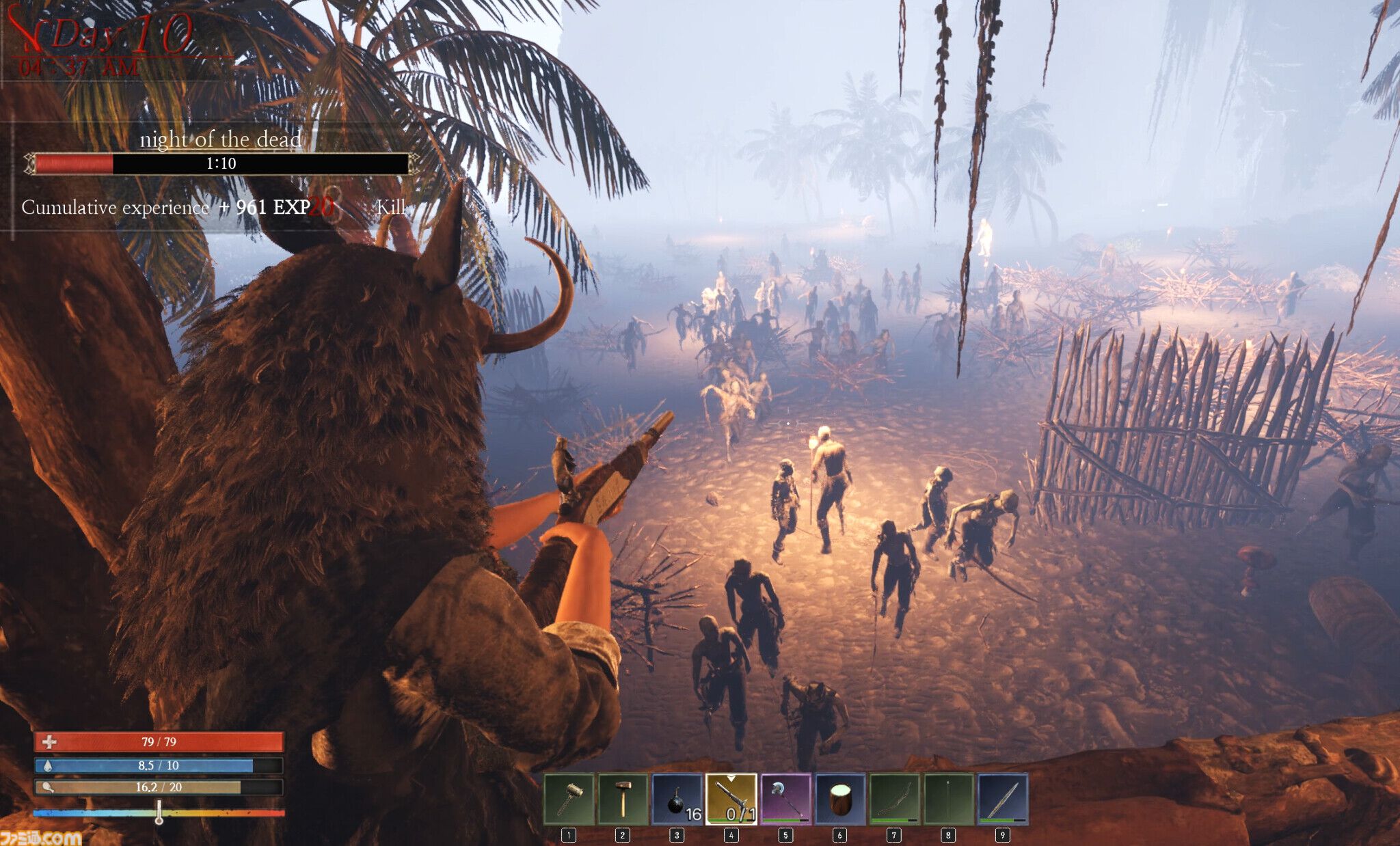 イフサンセット』早期アクセス版が発売。日が暮れると無数のアンデット