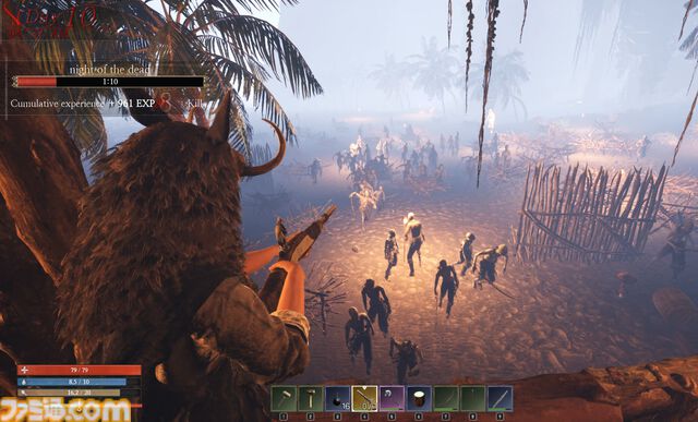 『イフサンセット』早期アクセス版が発売。日が暮れると無数のアンデットが襲い掛かる、無人島オープンワールドサバイバルRPG