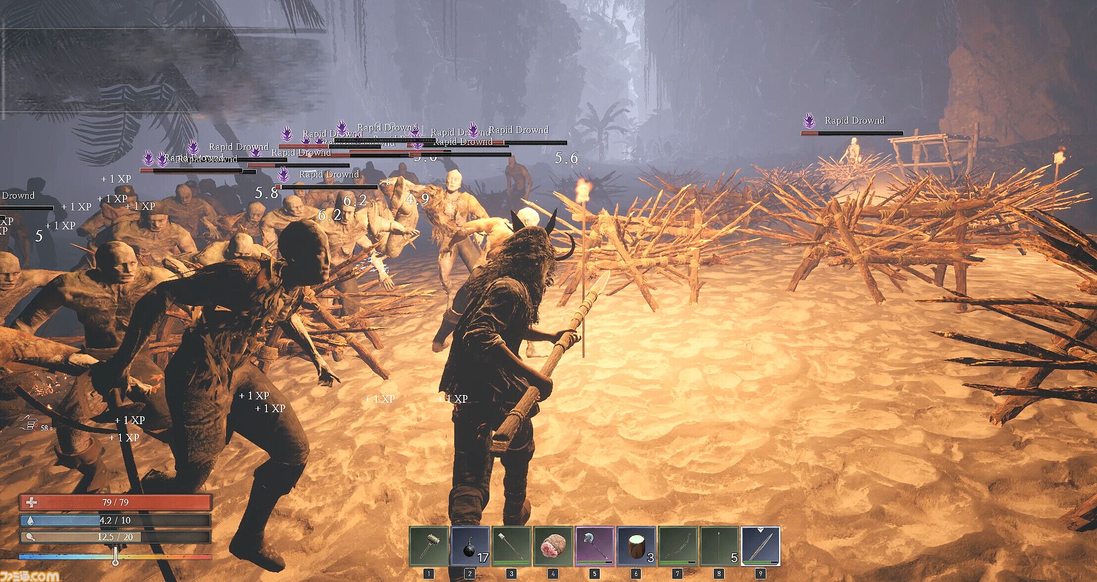 『イフサンセット』早期アクセス版が発売。日が暮れると無数のアンデットが襲い掛かる、無人島オープンワールドサバイバルRPG