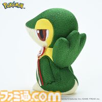 『ポケモン』ツタージャの江戸木目込人形が登場。江戸時代から280年続く伝統技法を用いて愛らしい姿を再現