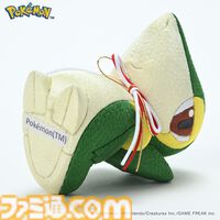 『ポケモン』ツタージャの江戸木目込人形が登場。江戸時代から280年続く伝統技法を用いて愛らしい姿を再現