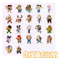 『ストリートファイター』ユニクロの“UTme!”にリュウ、ルーク、ジュリ、キャミィたちデフォルメキャラのスタンプが登場