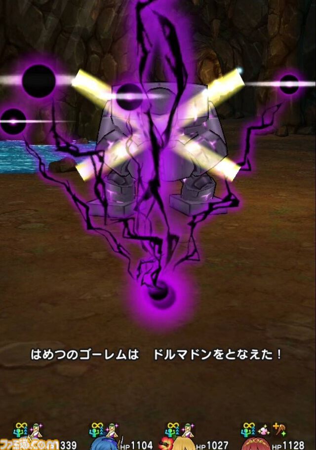 【ドラクエウォーク攻略】ストーリークエスト16章10話のボス“はめつのゴーレム”攻略――被ダメージが高くHP減少で即死トラップもあるので回復役ふたりは必須