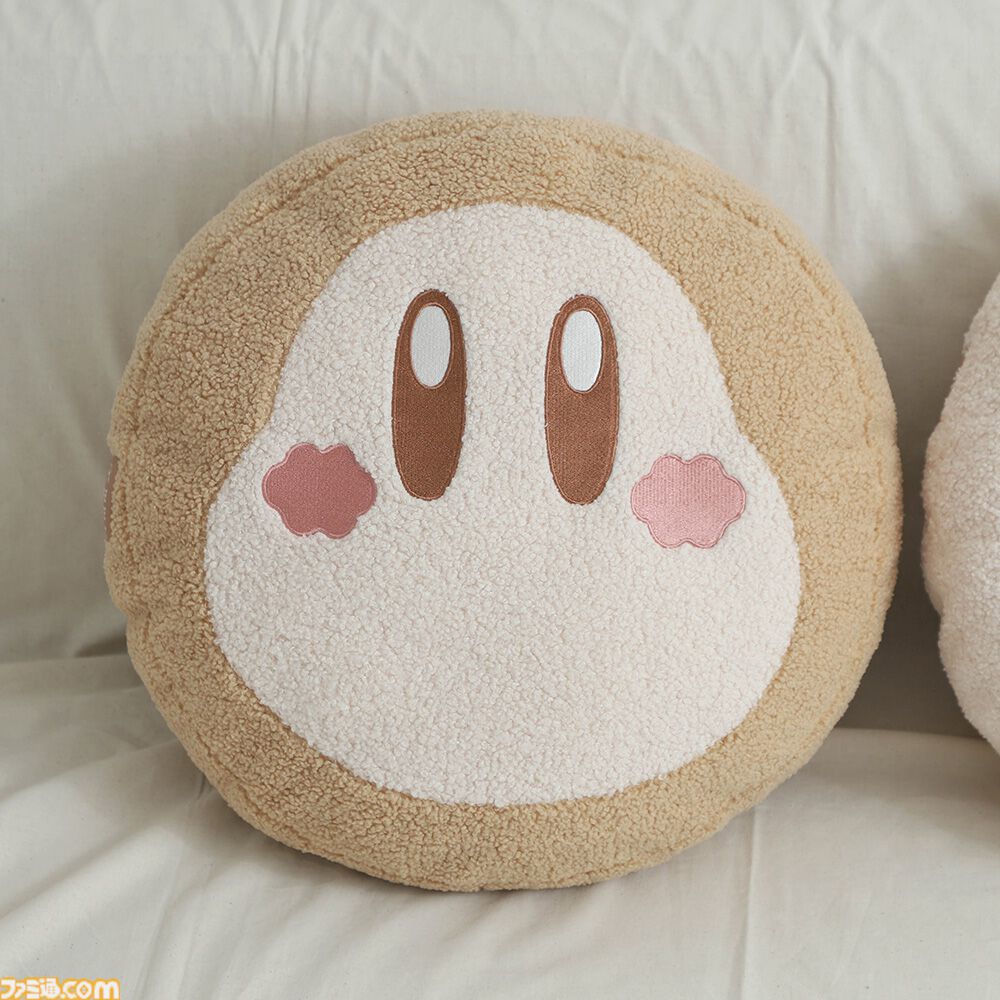 カービィとワドルディがあったかもこもこなクッションに