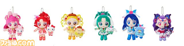 アニメ『Yes！プリキュア５GoGo！』とサンリオキャラクターズがコラボ。ドリーム×マイメロディ、ミルキィローズ×クロミなどの組み合わせでグッズが展開