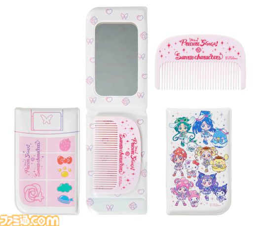 アニメ『Yes！プリキュア５GoGo！』とサンリオキャラクターズがコラボ。ドリーム×マイメロディ、ミルキィローズ×クロミなどの組み合わせでグッズが展開