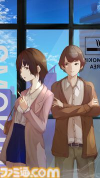 文庫本のようなビジュアルノベル『short HOPE long Peace』がウェブブラウザ上で無料公開。タバコを題材にした男女の恋愛物語