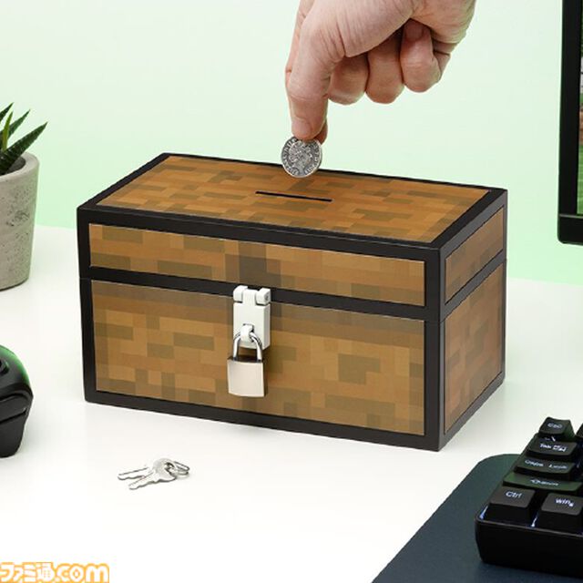 『マインクラフト』骨をくわえたオオカミのルームライトが登場。首輪の色を変えれば自分好みのオオカミが部屋を明るくしてくれる