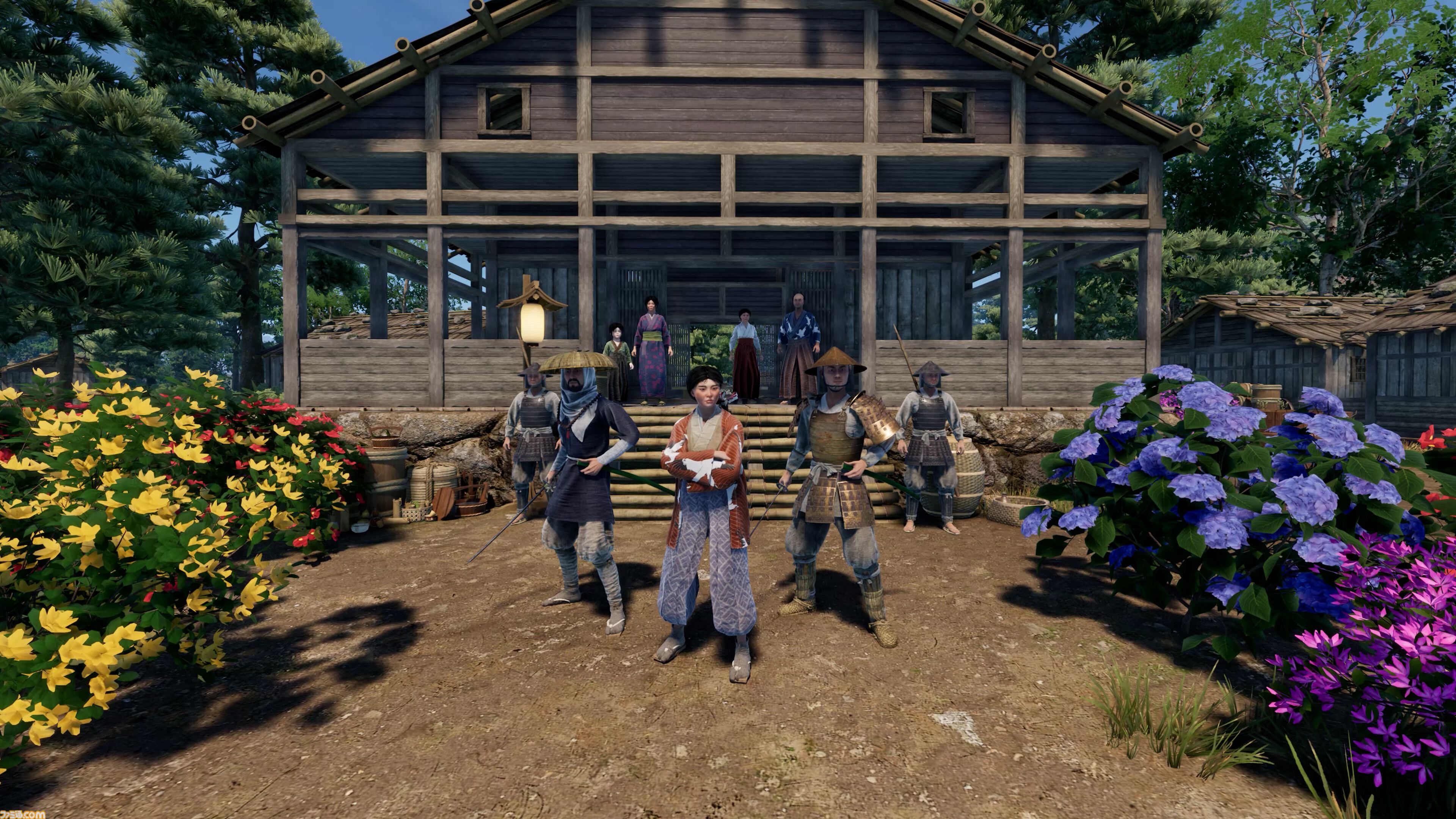 『Sengoku Dynasty』戦国時代生活シムが本日（11/8）正式リリース。キャラクターエディット機能で性別の選択も可能になったオープンワールドRPG